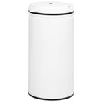 Automatic Sensor Dustbin 70 L Carbon Steel White