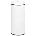 Automatic Sensor Dustbin 80 L Carbon Steel White