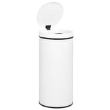 Automatic Sensor Dustbin 80 L Carbon Steel White