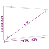 Projection Screen 120" 16:9
