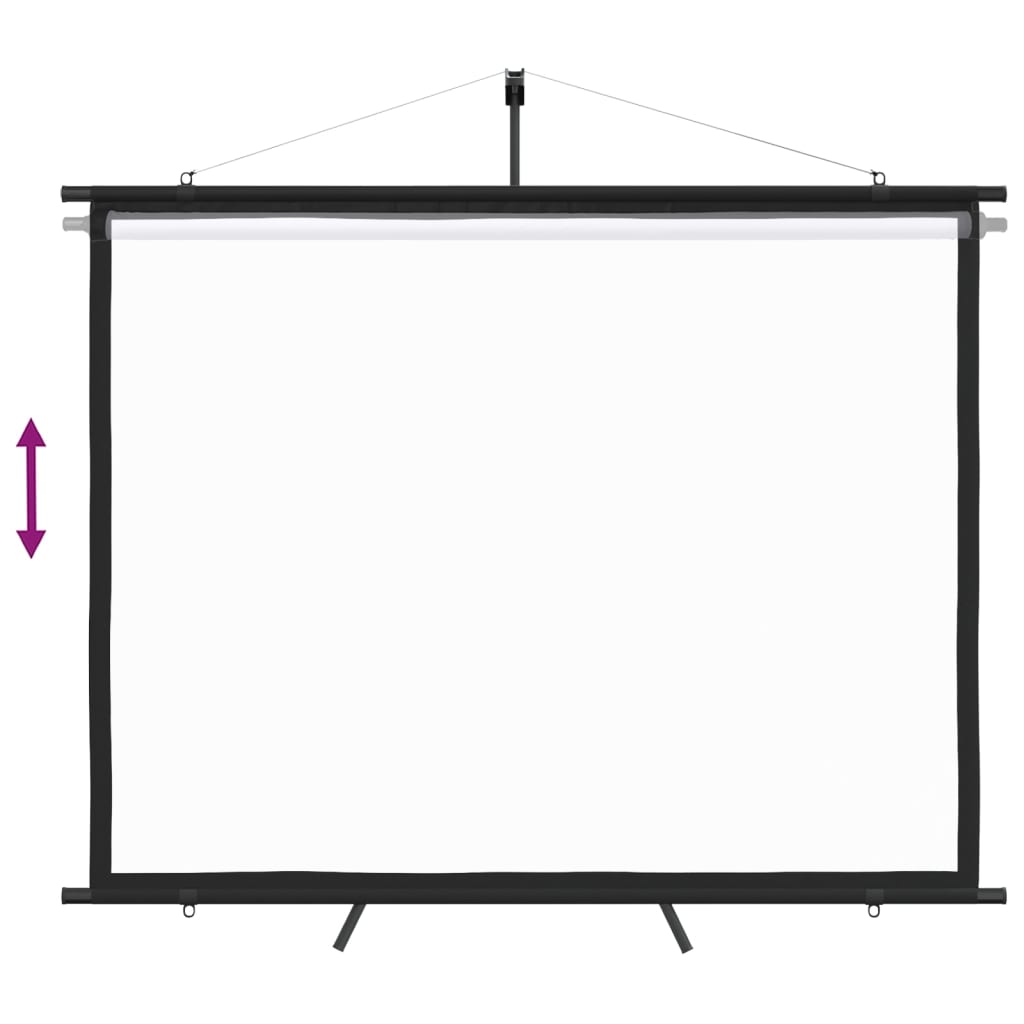 Projection Screen with Tripod 84" 4:3