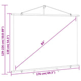 Projection Screen with Tripod 84" 4:3