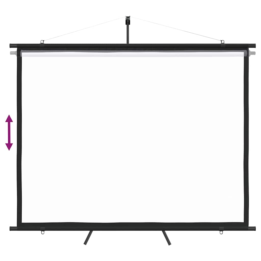 Projection Screen with Tripod 90" 4:3