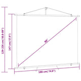 Projection Screen with Tripod 90