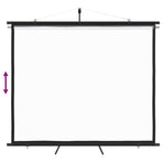Projection Screen with Tripod 100" 4:3