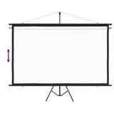 Projection Screen with Tripod 108