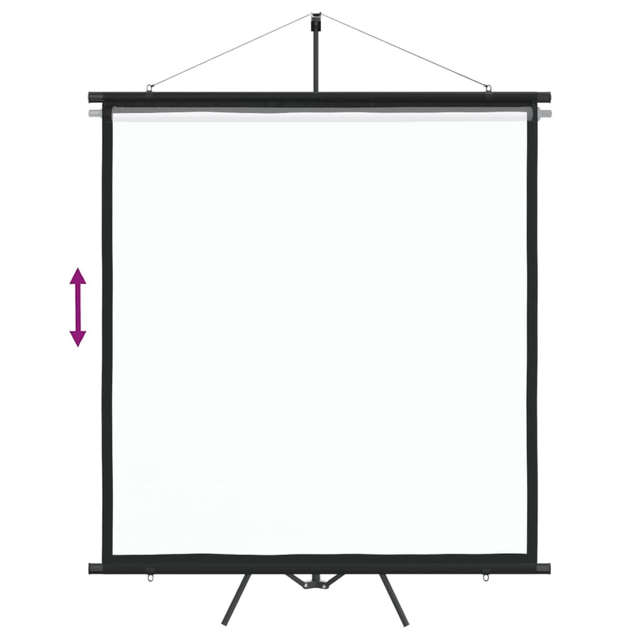 Projection Screen with Tripod 205.7 cm 1:1