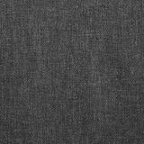 Swivel Dining Chairs 2 pcs Dark Grey Fabric