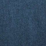 Swivel Dining Chairs 2 pcs Blue Fabric - Close-Up Angle
