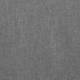 Dining Chairs 2 pcs Light Grey Fabric
