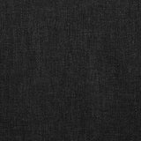 Dining Chairs 2 pcs Black Fabric - Rear View