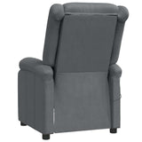 Massage Chair Anthracite Faux Leather