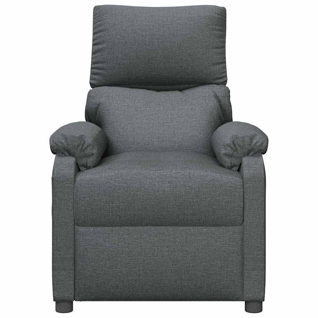 Massage Chair Dark Grey Fabric