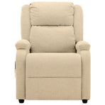 Massage Chair Cream Fabric