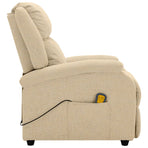 Massage Chair Cream Fabric
