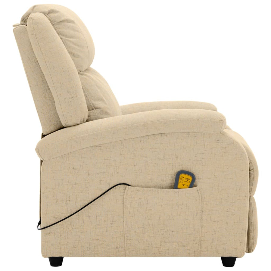 Massage Chair Cream Fabric