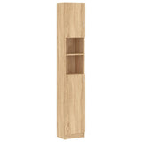 Washing Machine Cabinet Set Sonoma Oak Engineered Wood - Extra Image