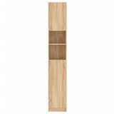 Washing Machine Cabinet Set Sonoma Oak Engineered Wood - Extra Image