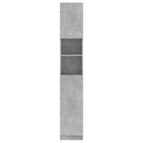 Washing Machine Cabinet Set Concrete Grey Engineered Wood - Extra Image