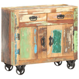 Sideboard 80x30x70 cm Solid Reclaimed Wood - Extra Image