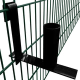Dispensers for Privacy Fence Strips 3 pcs Steel - Side View