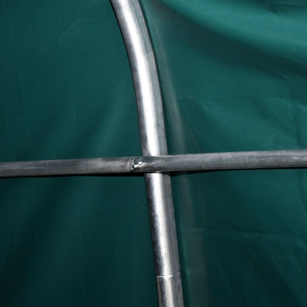 Removable Livestock Tent PVC 550 g/m? 3.3x3.2 m Dark Green