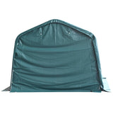 Removable Livestock Tent PVC 550 g/m² 3.3x4.8 m Dark Green - Side View