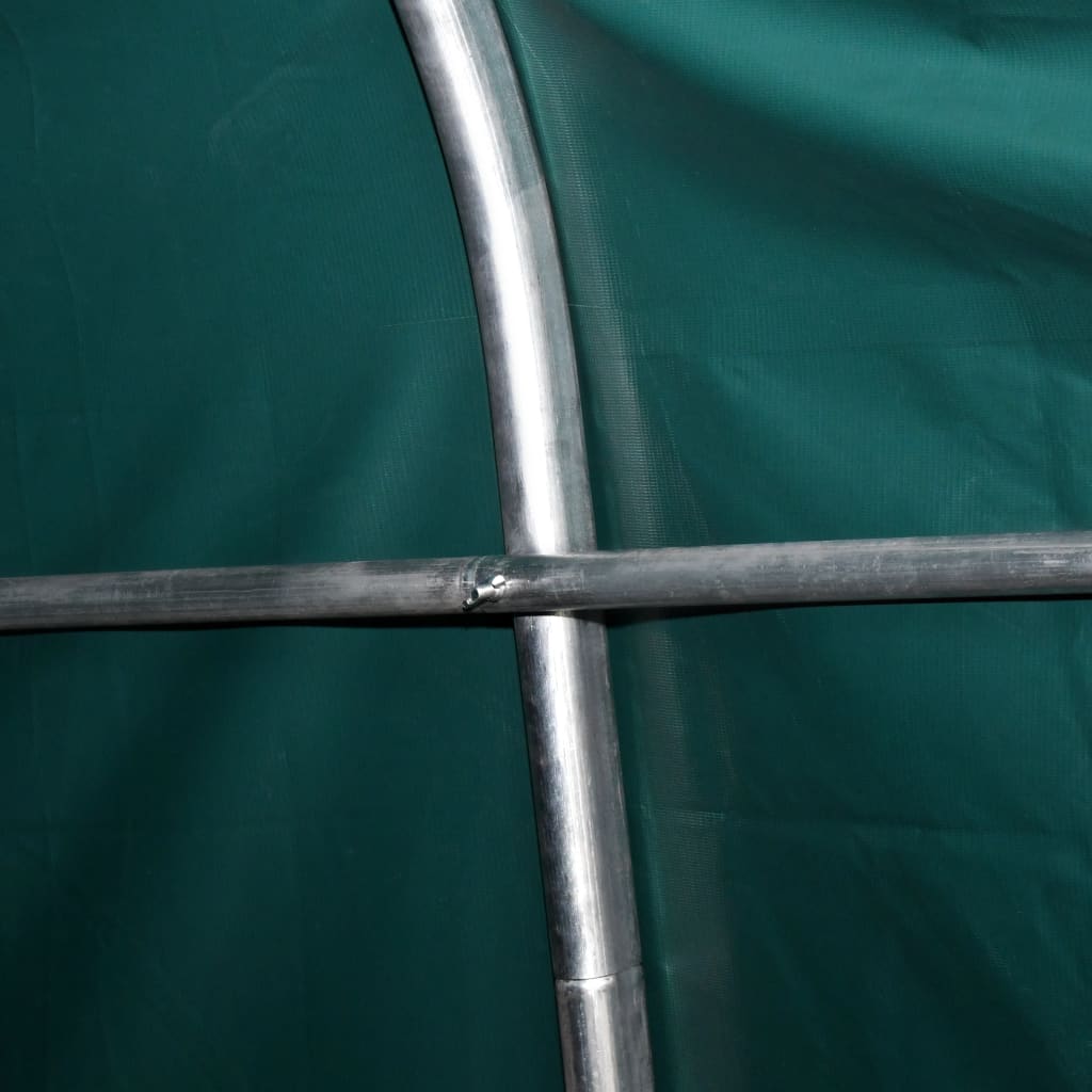 Removable Livestock Tent PVC 550 g/m? 3.3x4.8 m Dark Green