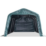 Removable Livestock Tent PVC 550 g/m? 3.3x6.4 m Dark Green