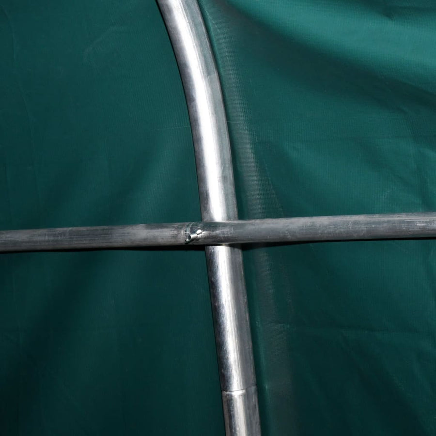 Removable Livestock Tent PVC 550 g/m² 3,3x6,4 m Dark Green