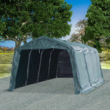 Removable Livestock Tent PVC 550 g/m? 3.3x6.4 m Dark Green
