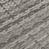 Stackable Outdoor Chairs 4 pcs Grey Poly Rattan - Extra Image