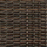 Stackable Outdoor Chairs 6 pcs Poly Rattan Brown