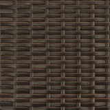 Stackable Outdoor Chairs 6 pcs Poly Rattan Brown - Extra Image