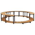 Spa Surround 273x53 cm Solid Acacia Wood