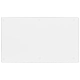 Chopping Boards 2 pcs with Natural Stone Pattern Tempered Glass - Top-Down View