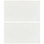 Chopping Boards 2 pcs Transparent Bubbles Pattern