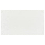 Chopping Boards 2 pcs Transparent Bubbles Pattern Tempered Glass - Front View