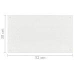 Chopping Boards 2 pcs Transparent Bubbles Pattern