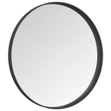 Wall Mirror Black 60 cm - Side View