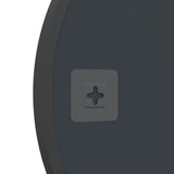 Wall Mirror Black 60 cm - Rear View