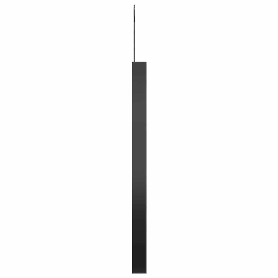 Hanging Mirror with Hook Black 40 cm