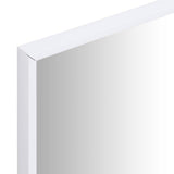 Mirror White 70x50 cm - Top-Down View