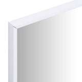 Mirror White 80x60 cm - Top-Down View