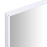 Mirror White 150x50 cm - Top-Down View