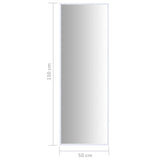Mirror White 150x50 cm