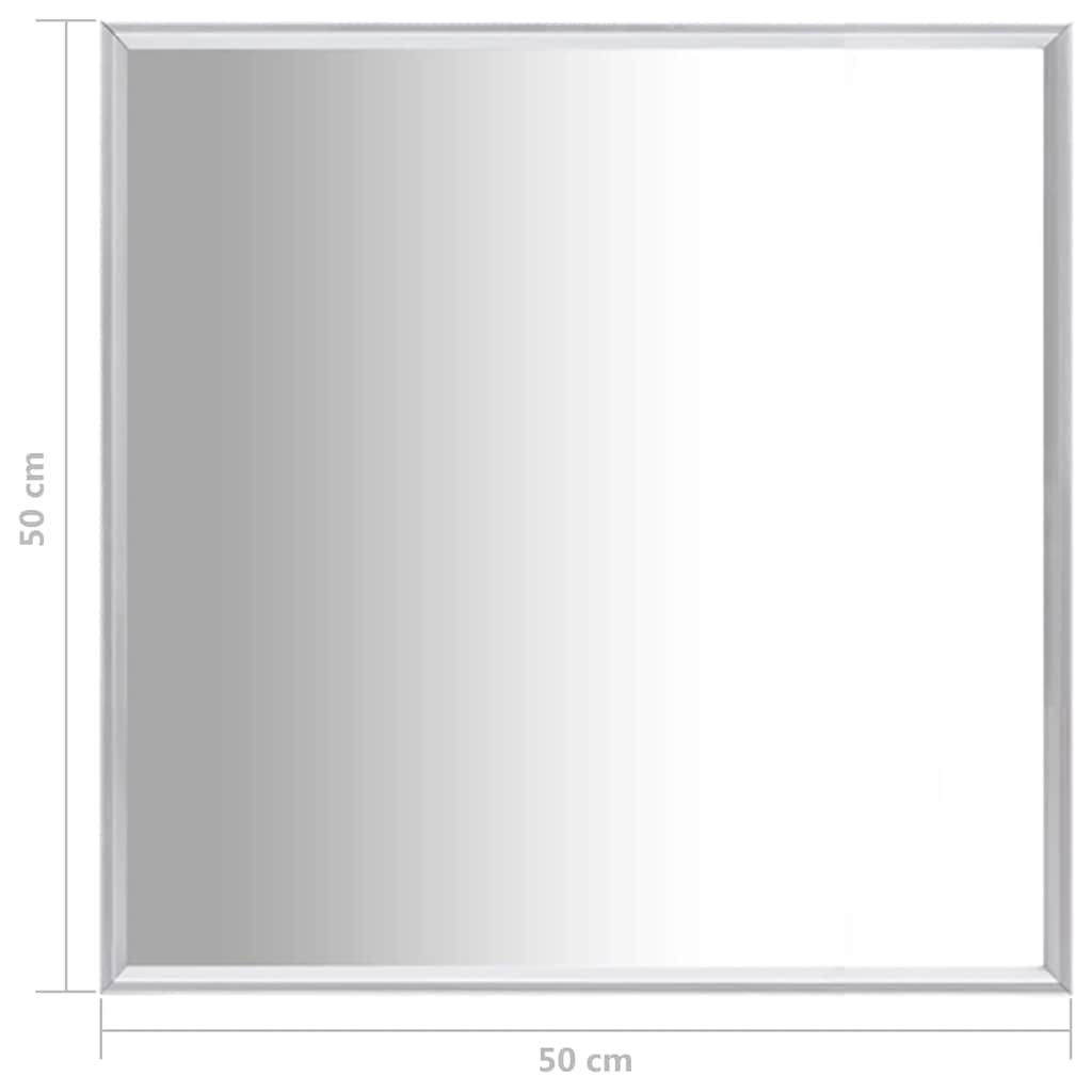 Mirror Silver 50x50 cm