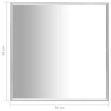 Mirror Silver 50x50 cm