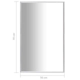 Mirror Silver 70x50 cm - 45-Degree Angle