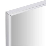 Mirror Silver 80x60 cm - Top-Down View
